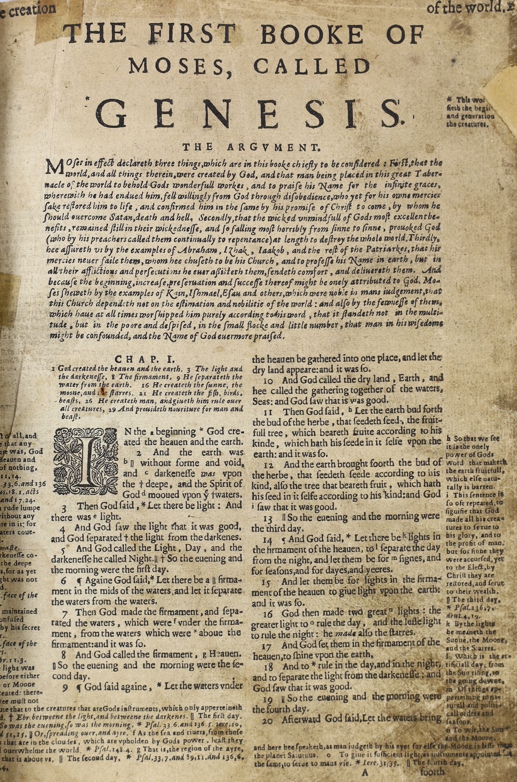 [The rare 'Aberdonian' Scottish Psalms] The CL. Psalmes of the Princelie Prophet David ... According as they are Sung in the Church of Scotland ... title with engraved arms of the City, and all within decorated borders.